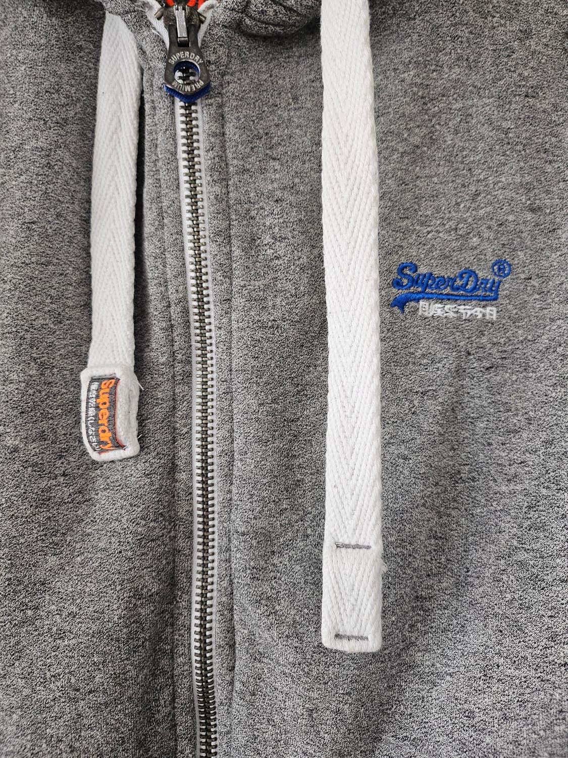 수퍼드라이 오렌지라벨 풀집업 기모 후드L 상품이미지3