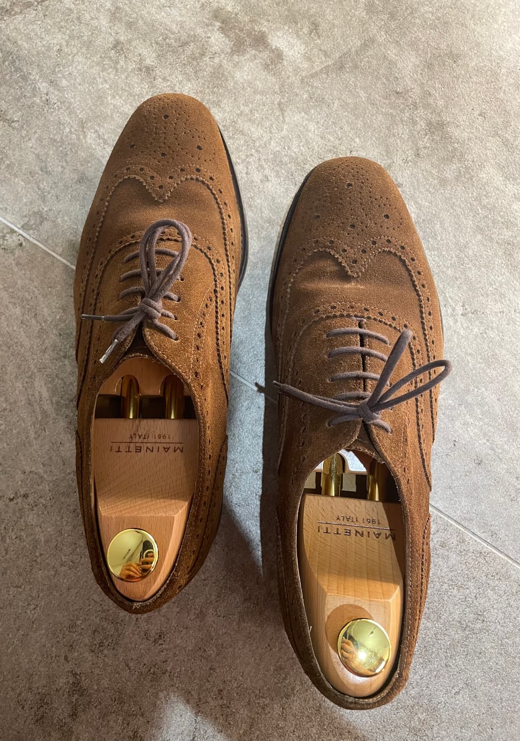 로크 스웨이드 윙팁 uk8 상품이미지2