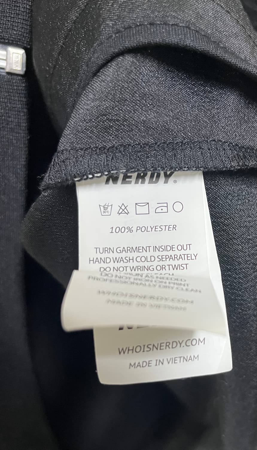 널디 블랙 금색 라인 져지 상품이미지6