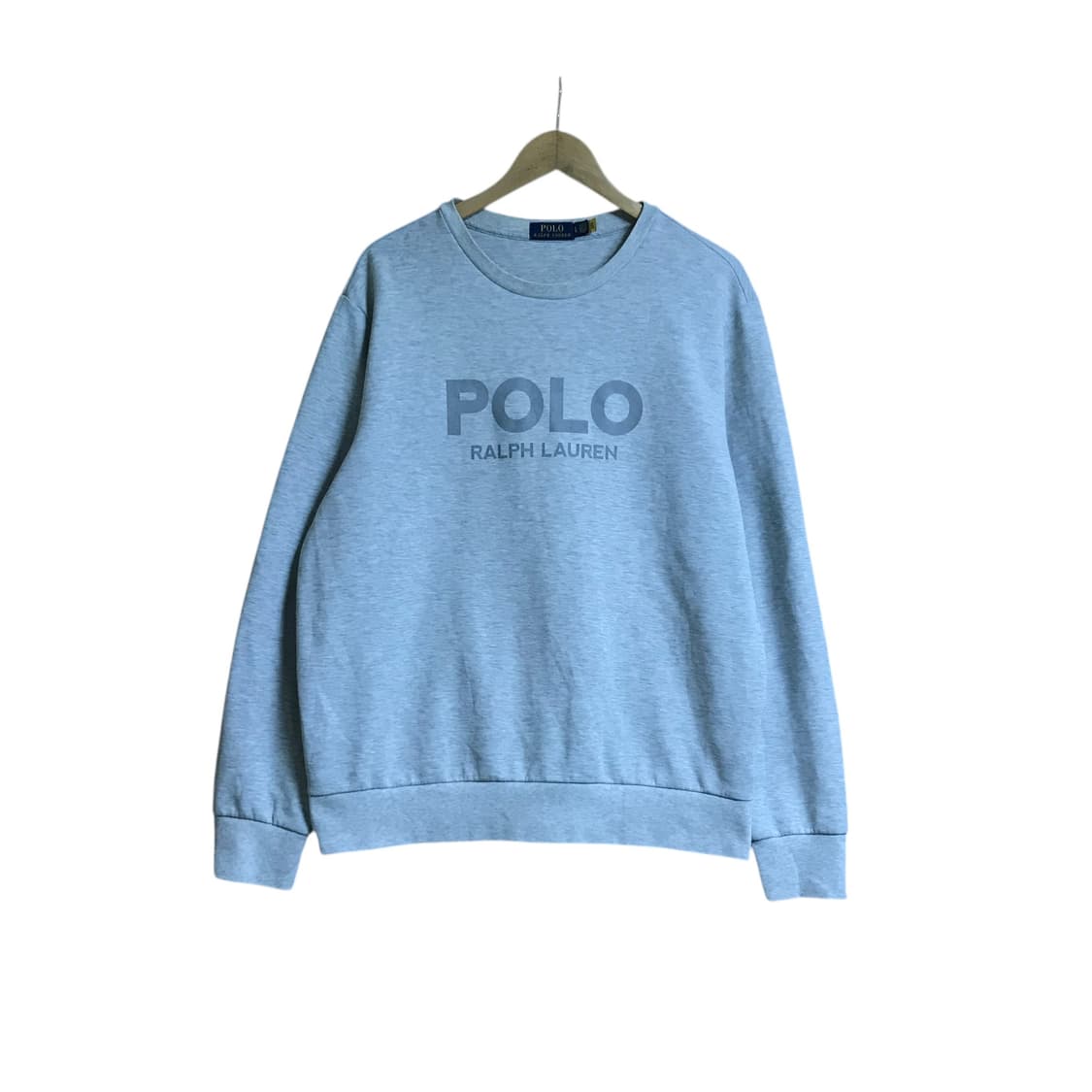 폴로 스펠아웃로고 라운드 스웻셔츠 상품이미지2