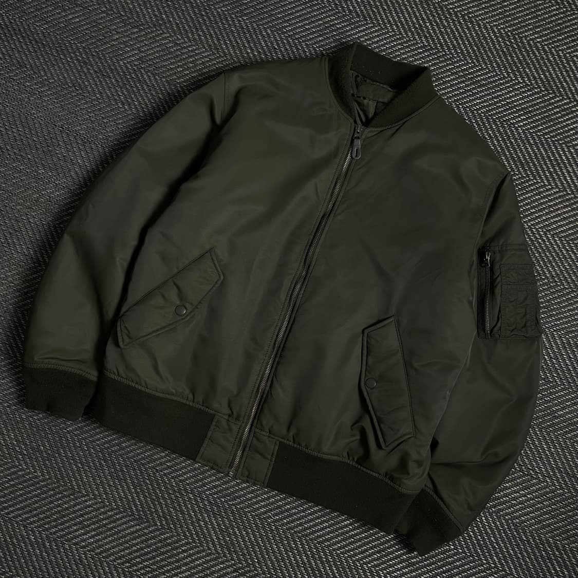 빈티지 MA-1 블루종 박시핏 항공점퍼y 4922 상품이미지1