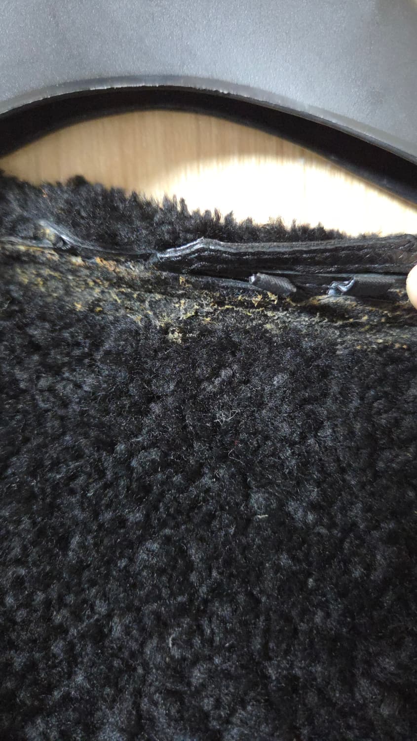 (착샷) 띠어리 후드 무스탕 가죽자켓 상품이미지10