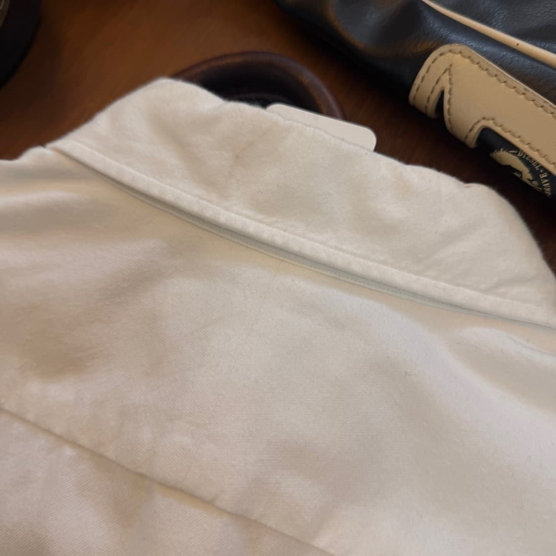 EDIFICE 프렌치 셔츠 XL 일본생산 화이트 셔츠 상품이미지5