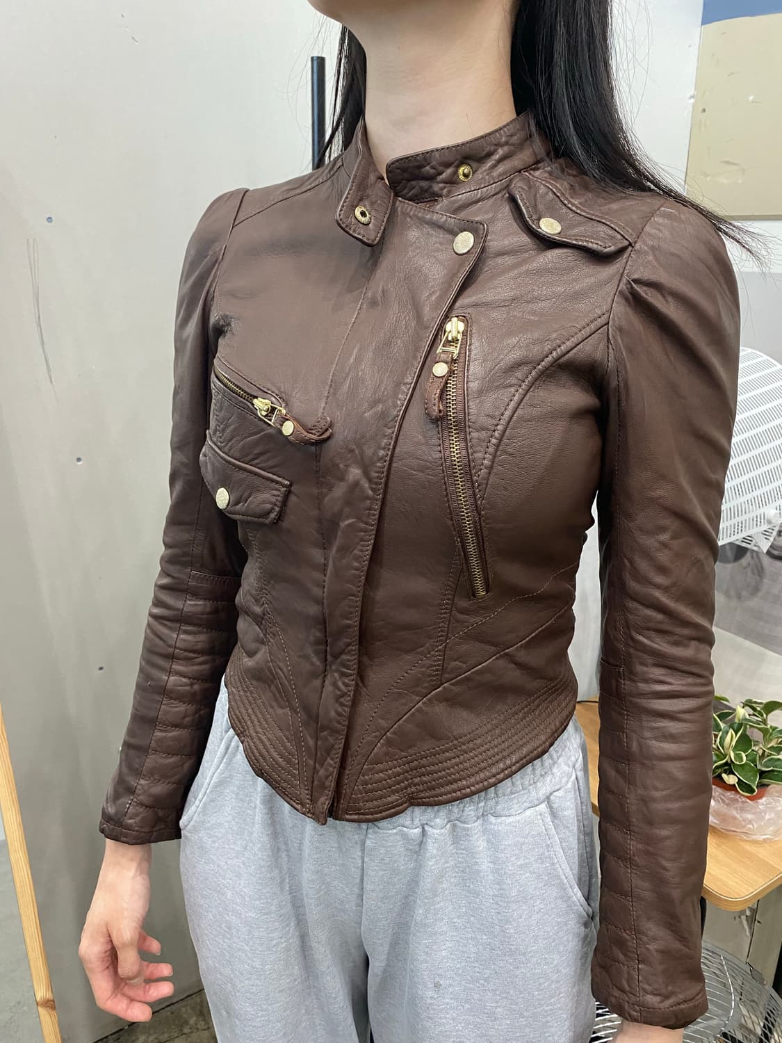 Vintage 램스킨 자켓  상품이미지2