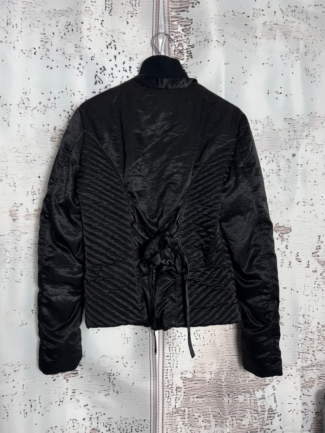 Back Shirring Puffer Jacket 상품이미지4