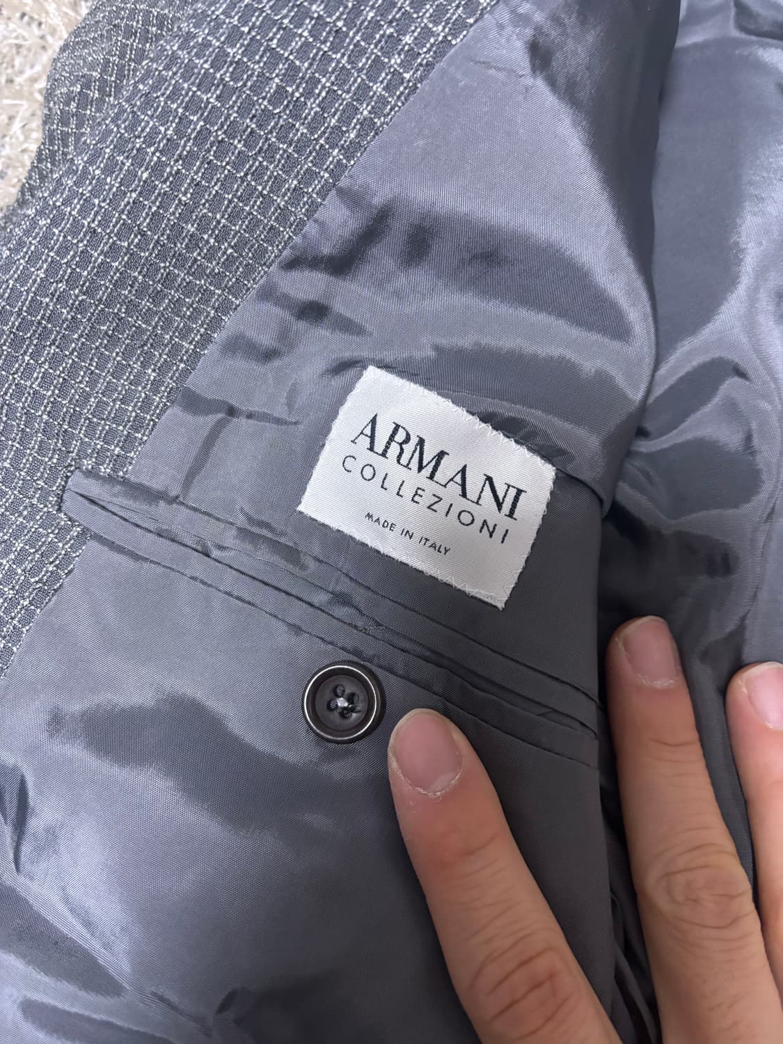 이태리제 알마니 블레이저 사이즈 100-105 상품이미지3