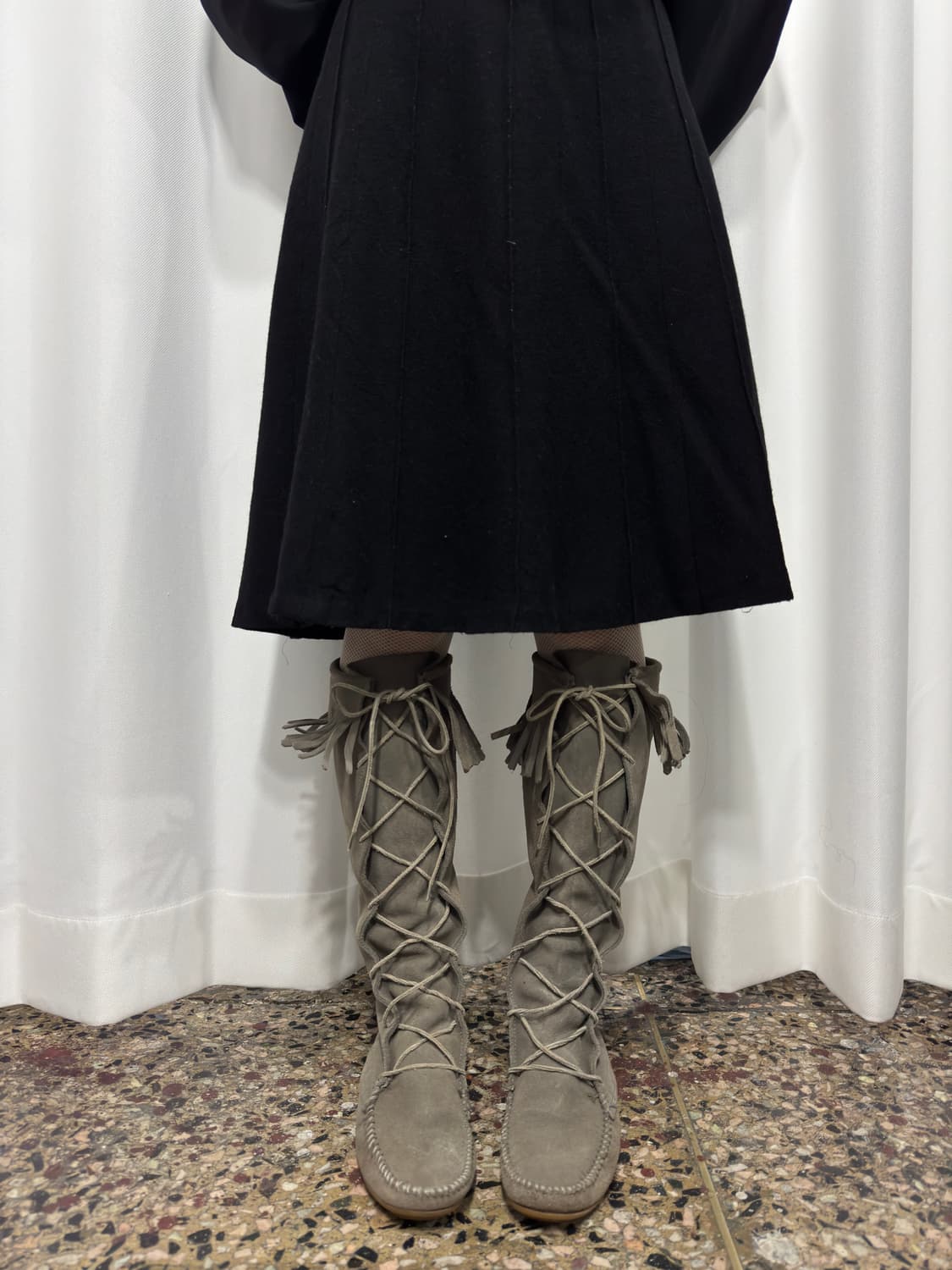 fringe boots 상품이미지2