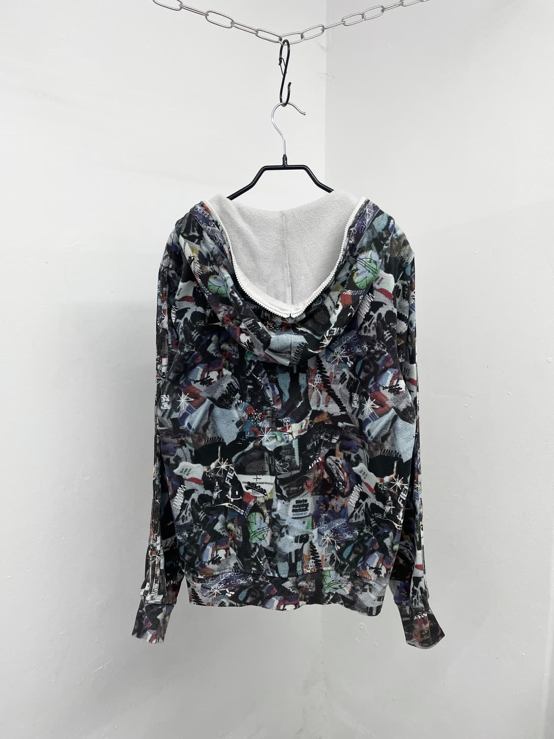 아디다스 올드스쿨 그래픽 후드집업  상품이미지6