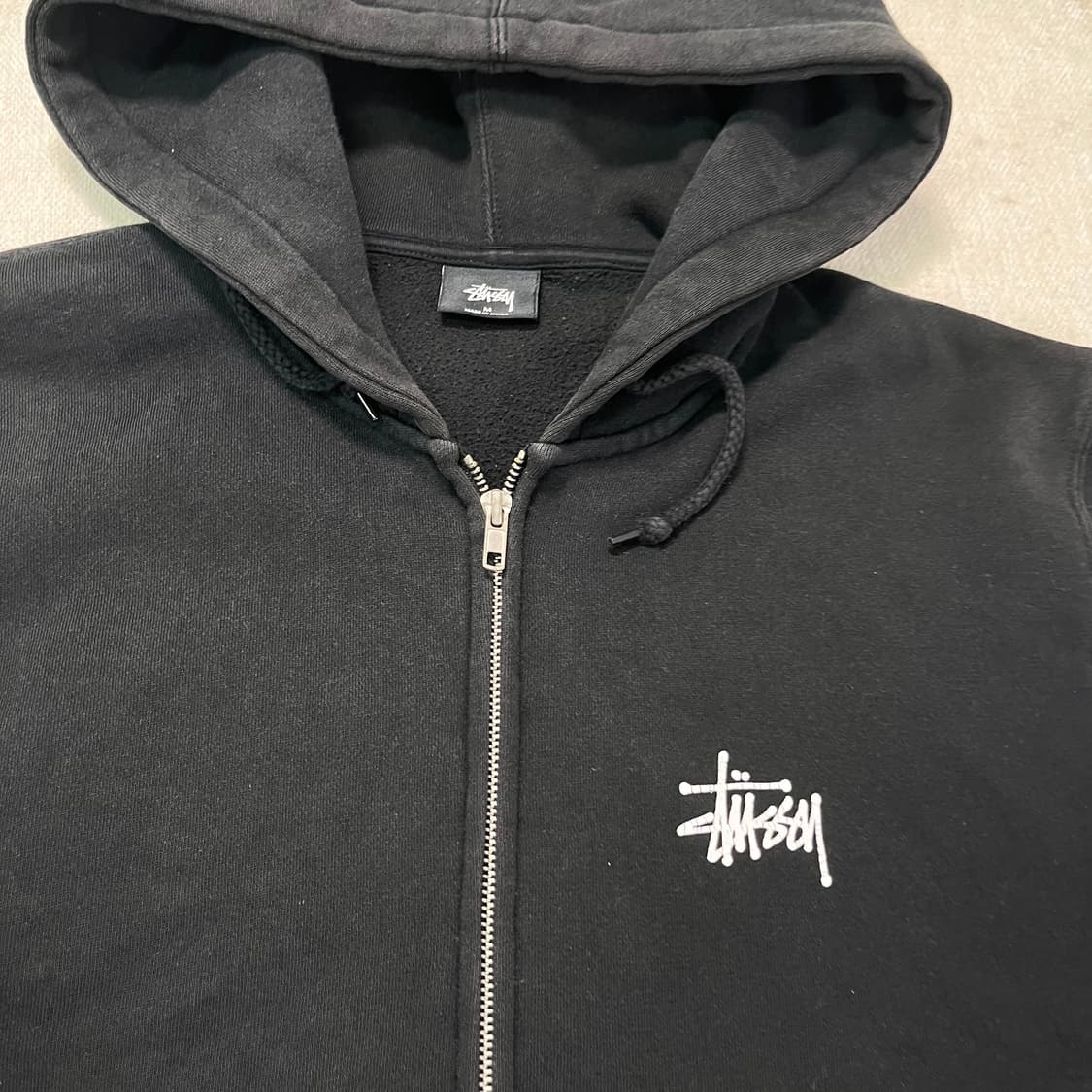 100 스투시 베이직 후드집업 상품이미지3