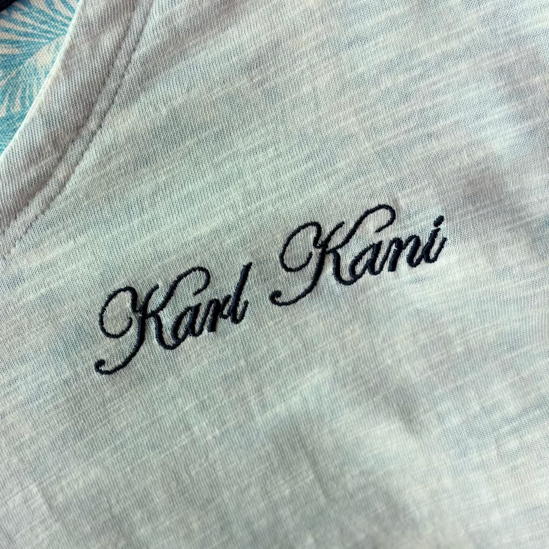 칼카니(Karl Kani) 브이넥 슬러브 티셔츠 상품이미지2