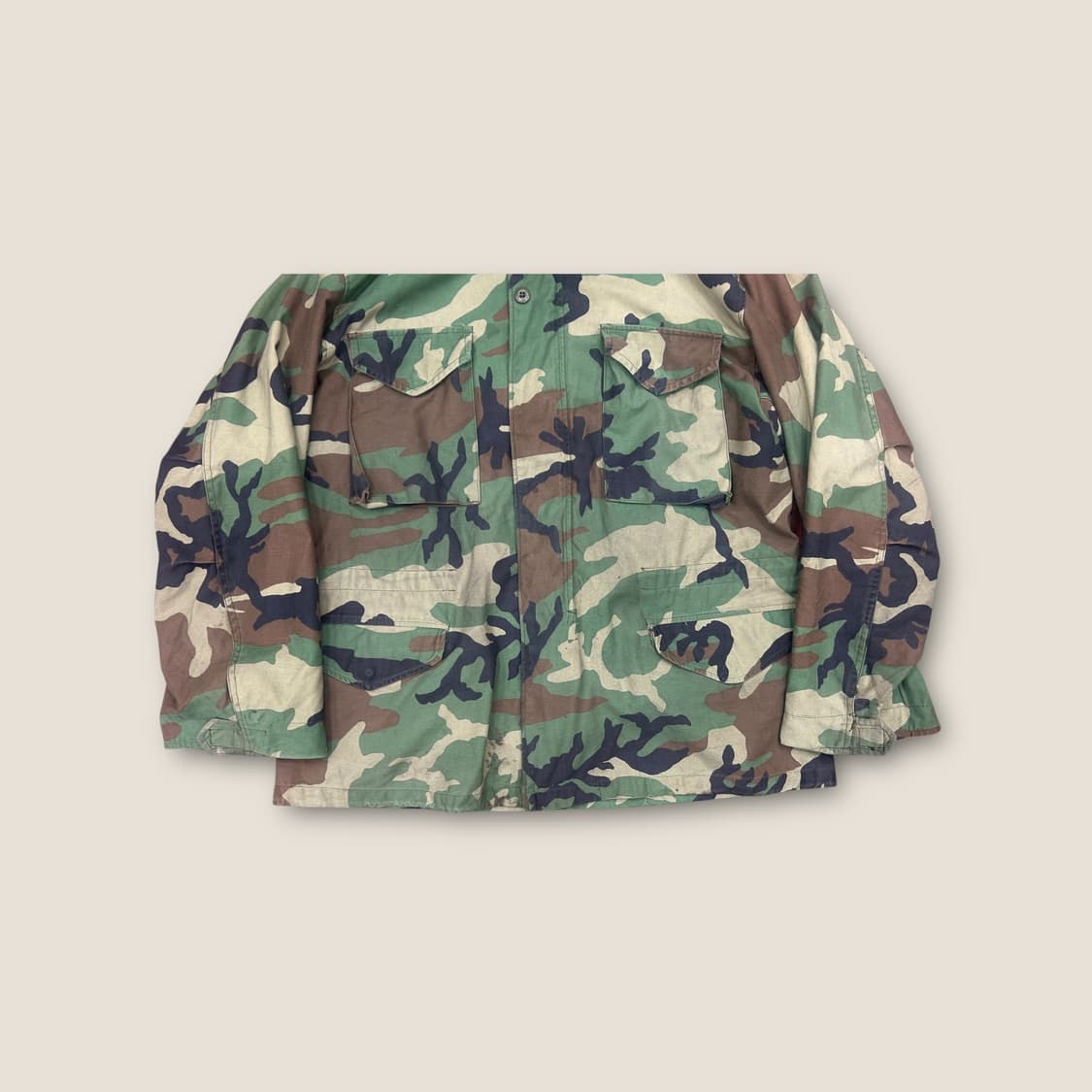L007 빈티지 USA 80s-90s 3세대 우드랜드 필드자켓 L-XL 상품이미지6