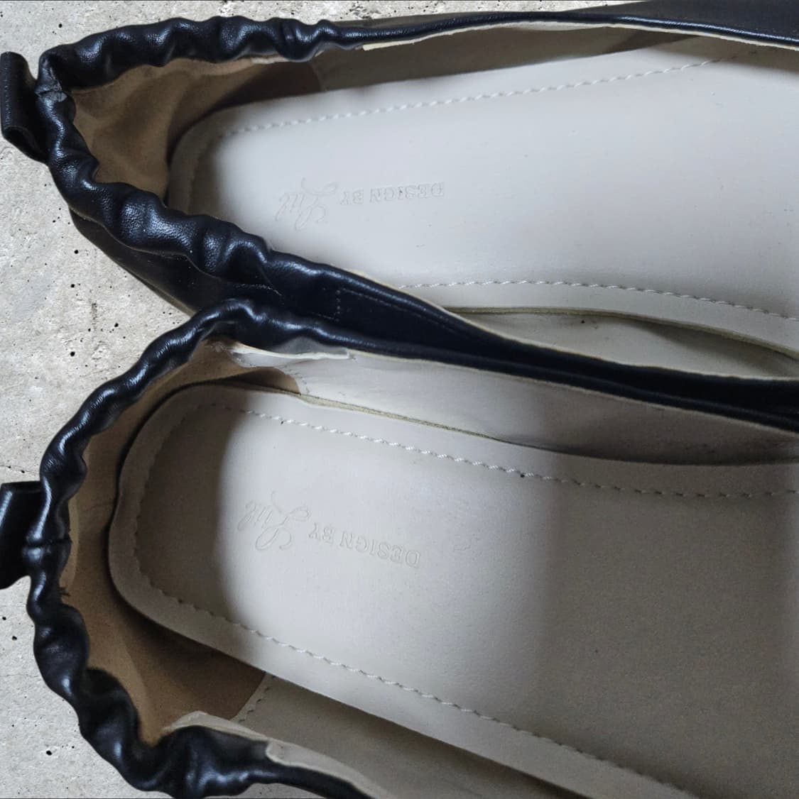 블랙 플랫 슈즈 (240) 상품이미지4