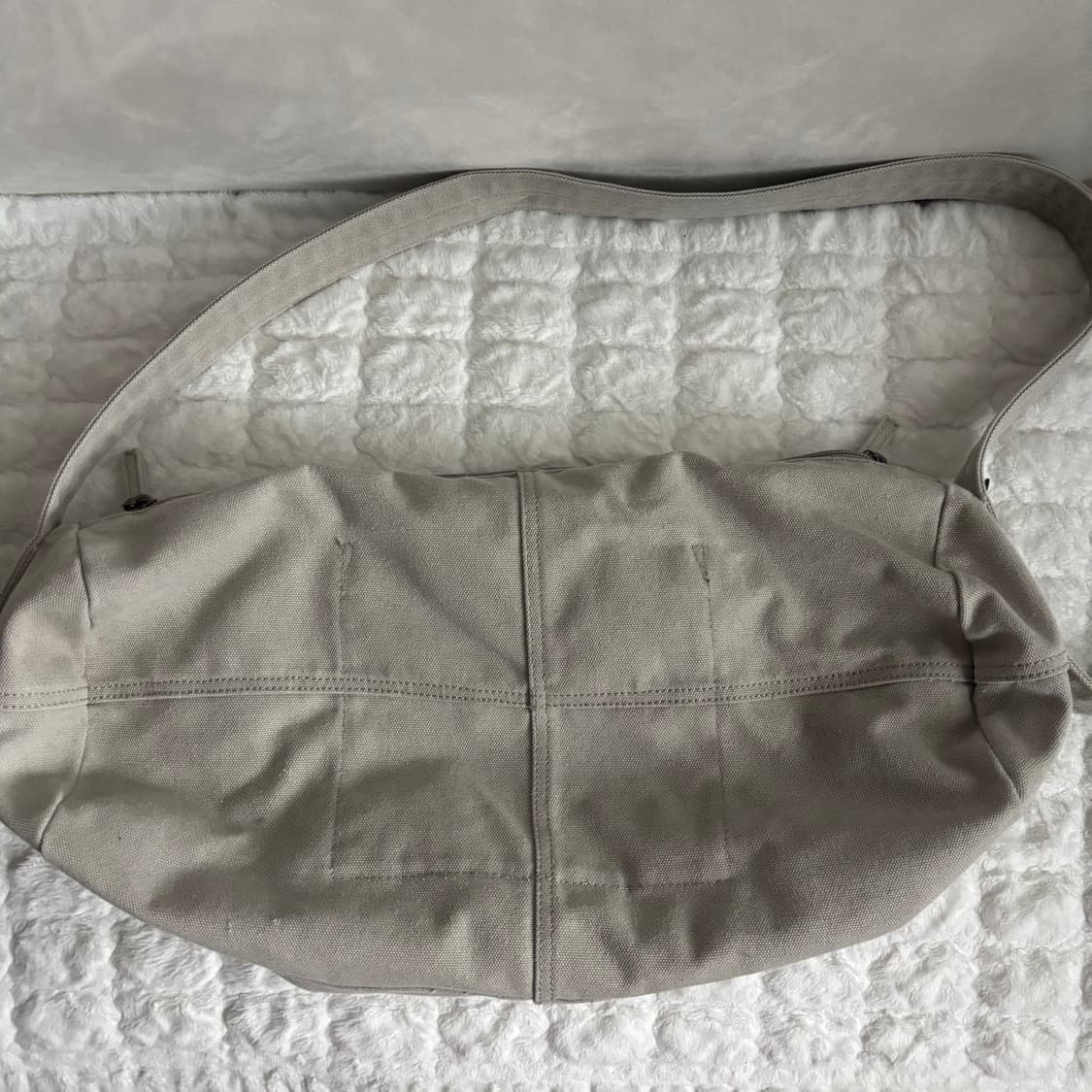 SCULPTOR 스컬프터 캔버스 더플백 페일 그레이 상품이미지2