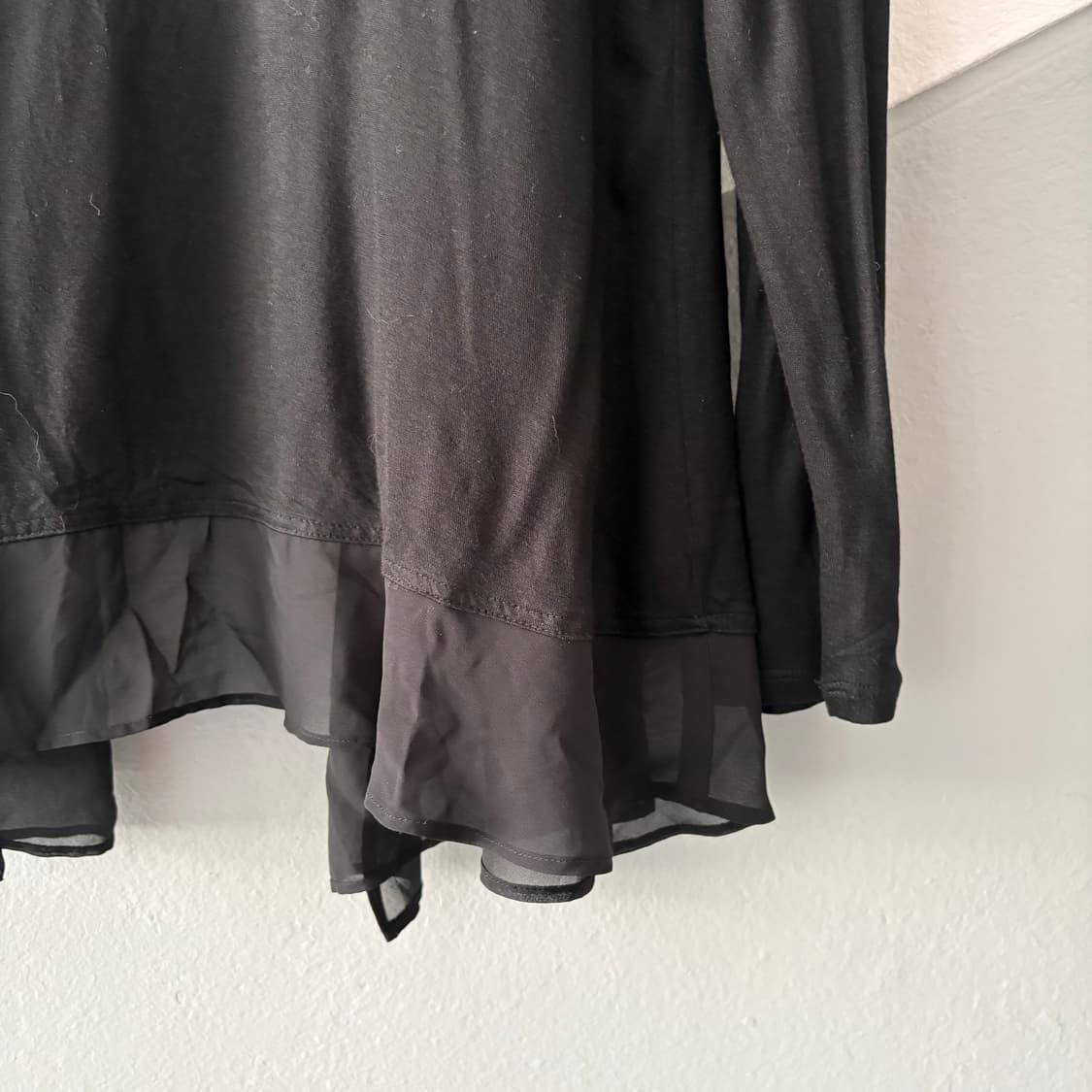 꾸레쥬 드레이프 오픈 프런트 가디건 상품이미지5