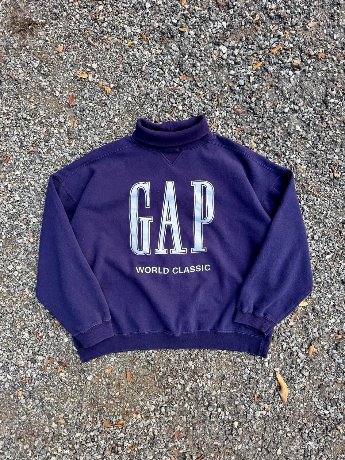 90s 올드 갭 빈티지 터틀넥 스웻셔츠 상품이미지1