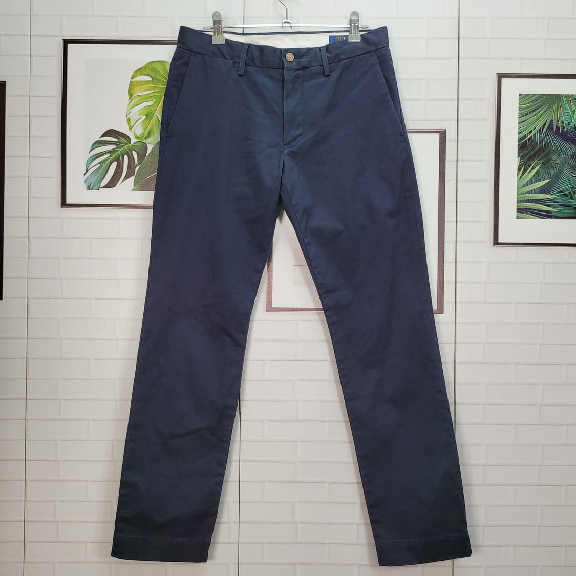 2022년 폴로랄프로렌 QR인증 코튼 팬츠 바지 30사이즈 상품이미지1