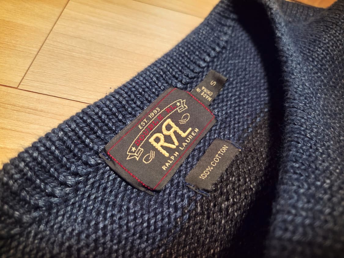 RRL 다크 블루 스트라이프 니트 스웨터 S 상품이미지2