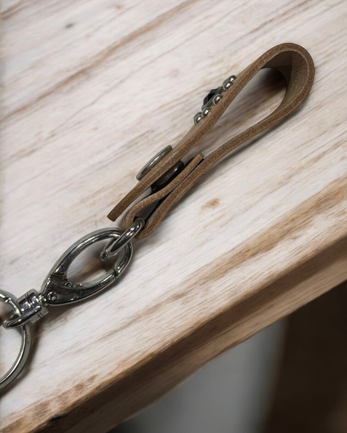 잼스톤 웨스턴 레더 키링 상품이미지4