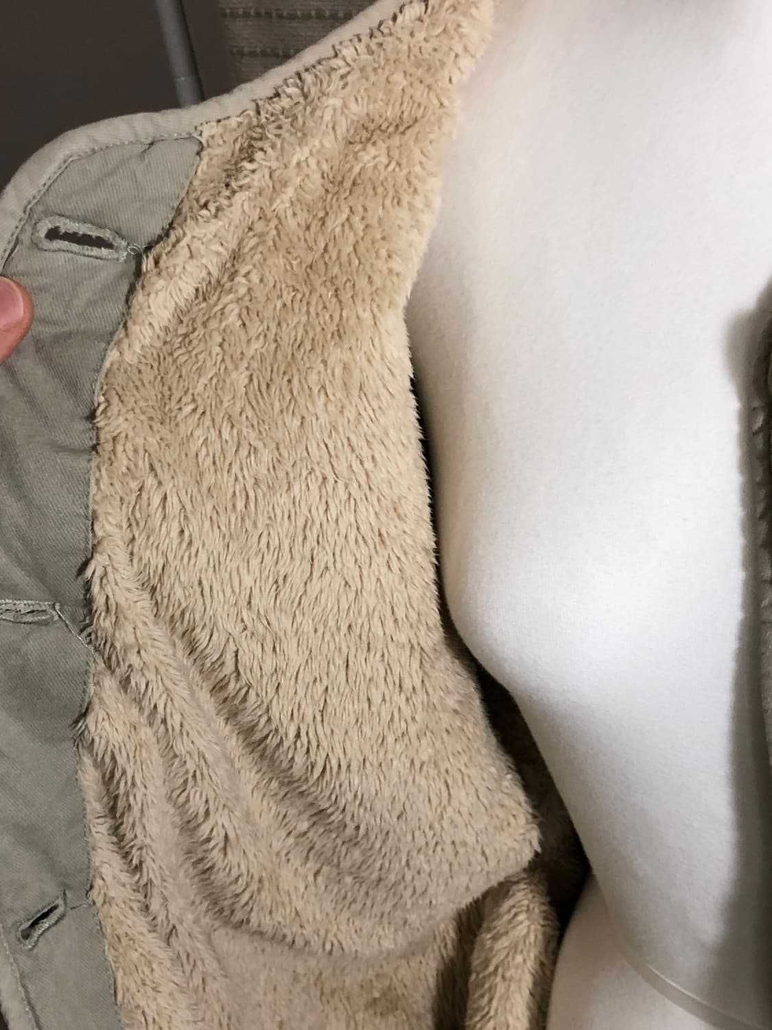 빈티지 뽀글이 깔깔이 자켓 상품이미지4