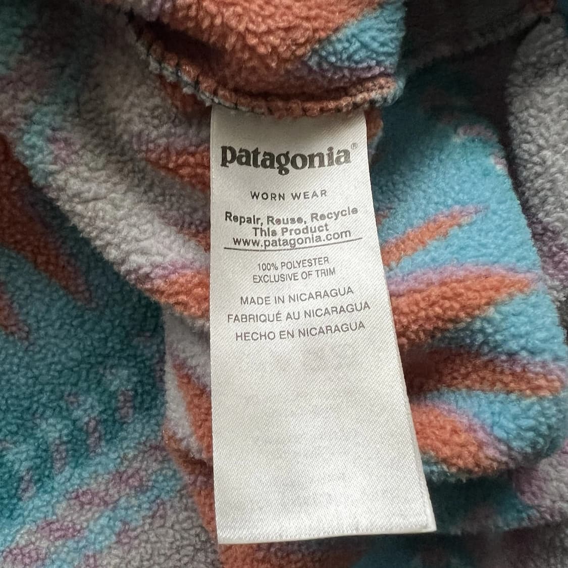 17FW 파타고니아 신칠라 스냅-T 아즈텍 패턴 상품이미지6