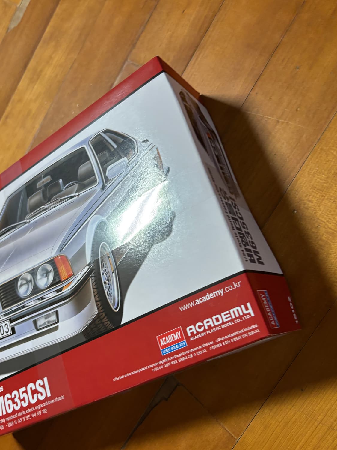 미개봉) bmw m635csi 프라모델 인테리어 소품 조립 상품이미지3