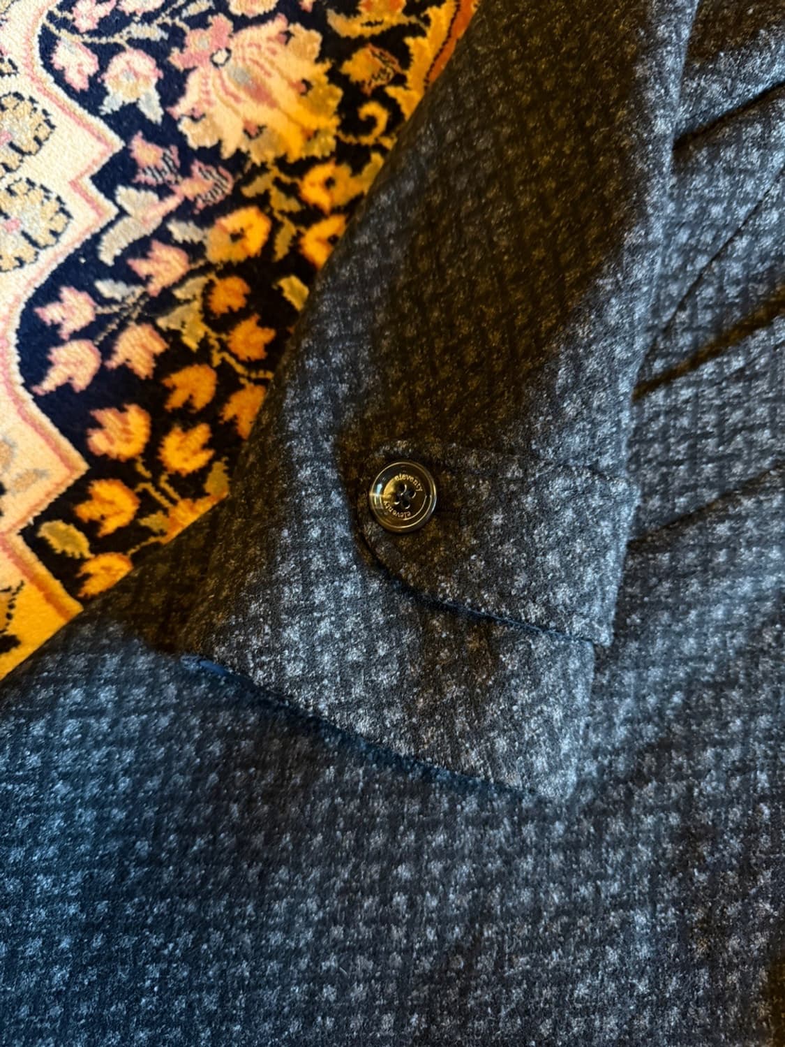 일레븐티 트위드 코트 100 상품이미지7