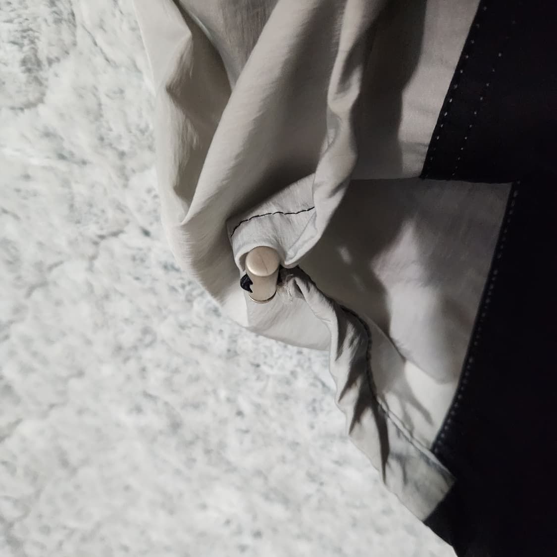H241 [F] Pulse 배색 나일론 스트링 바지 상품이미지4