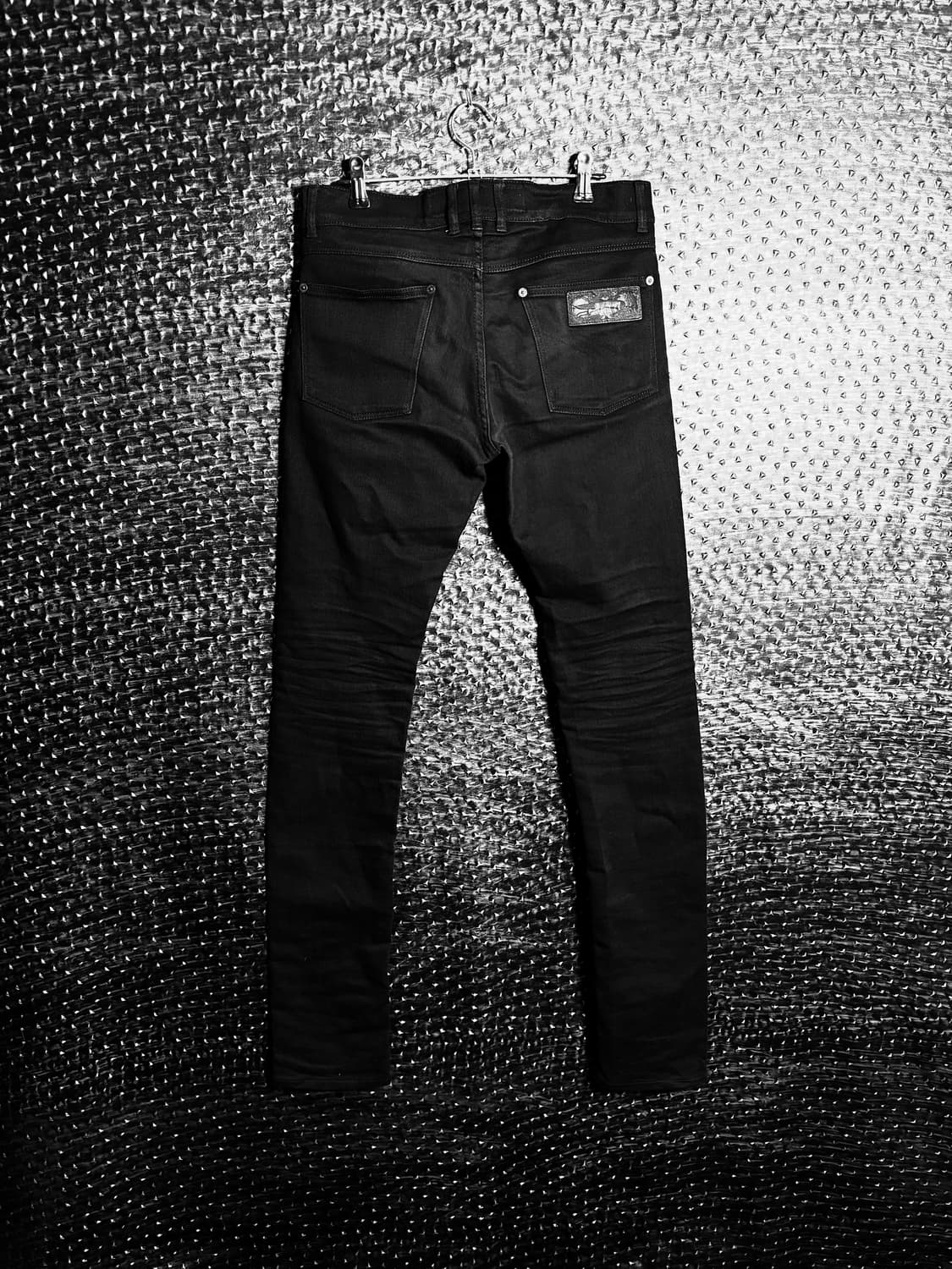 April 77 슬림 블랙진 상품이미지2