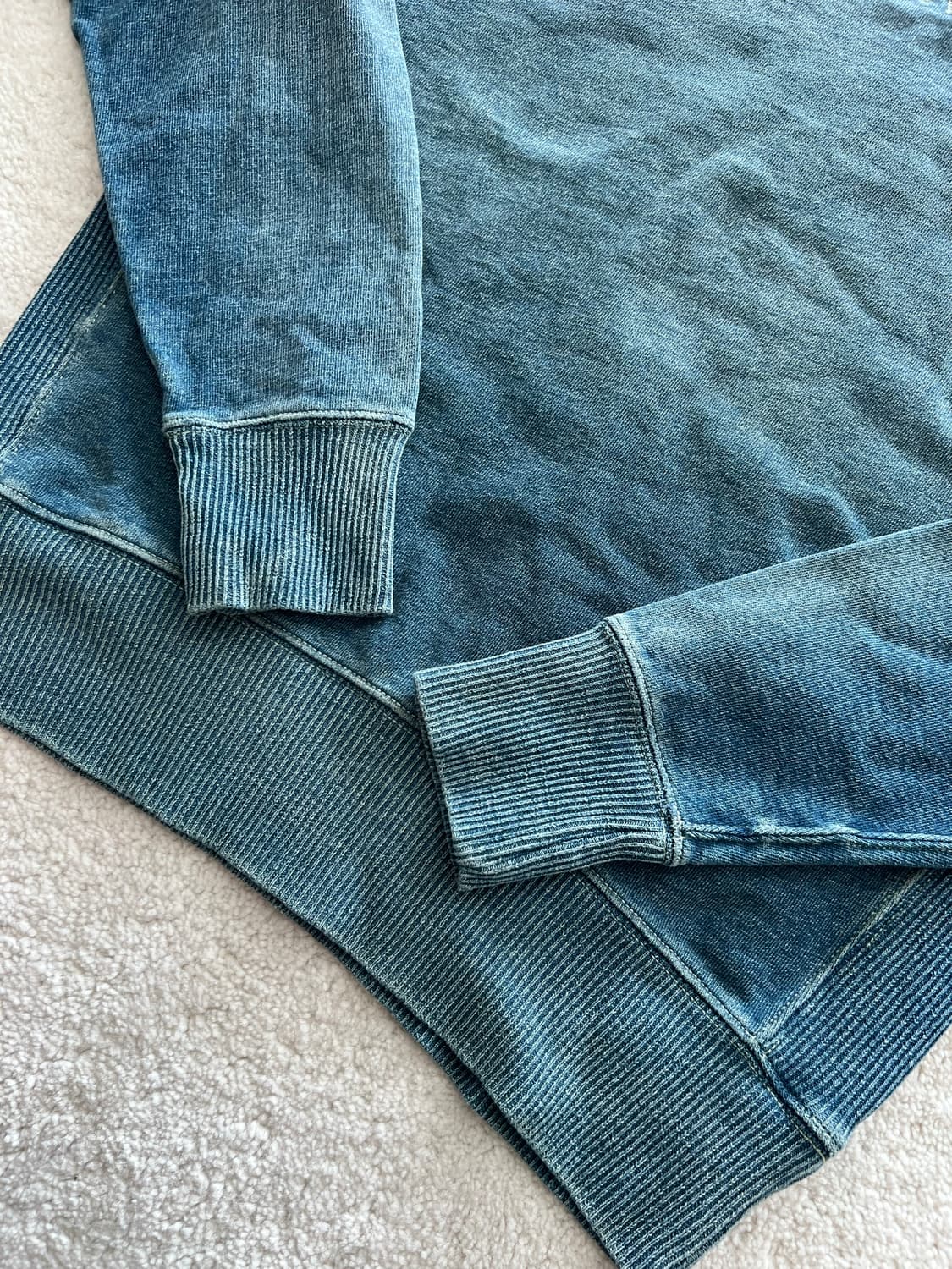 더블알엘 인디고 프렌치 테리 스웨트셔츠 상품이미지4