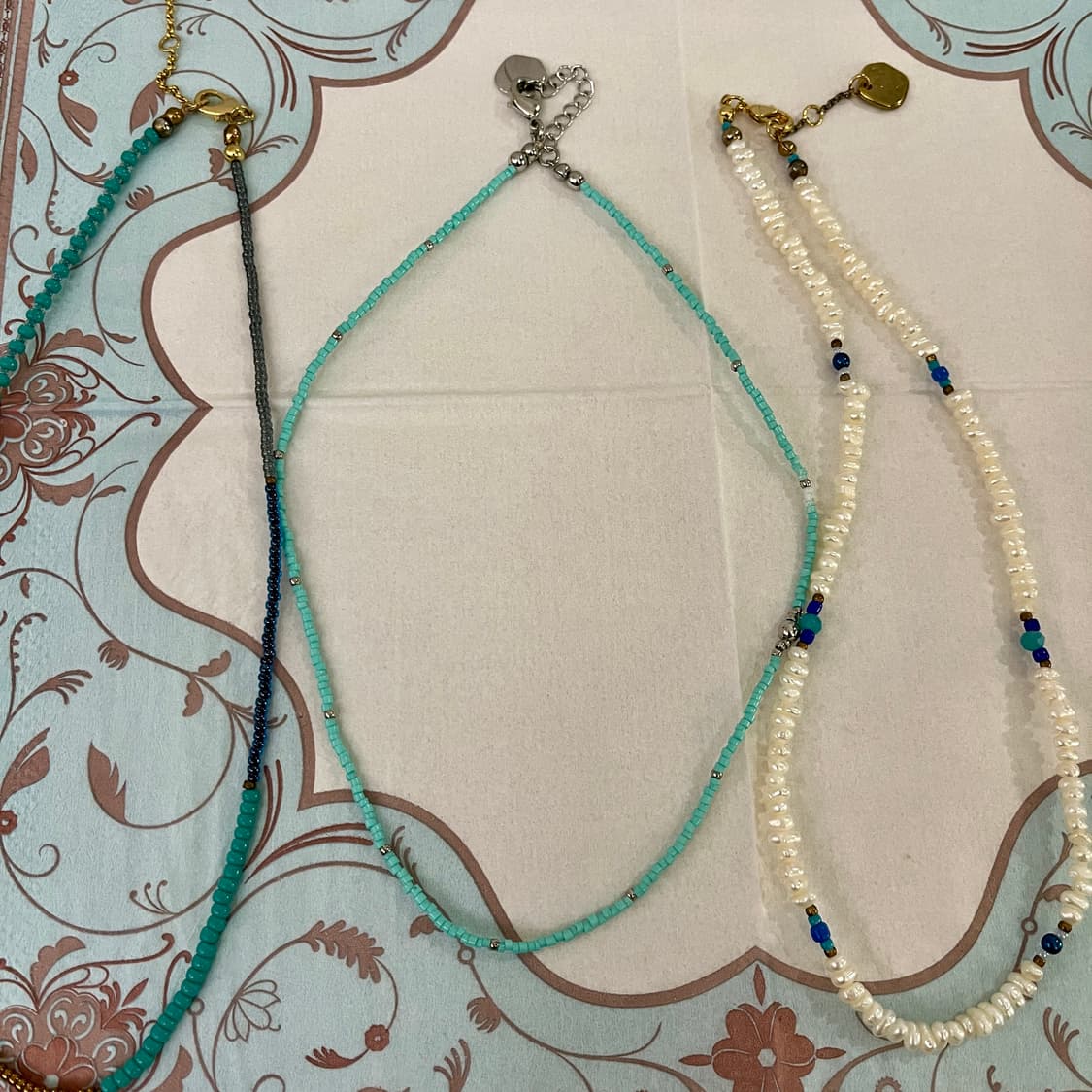 빈티지헐리우드 목걸이 4개 일괄 상품이미지6