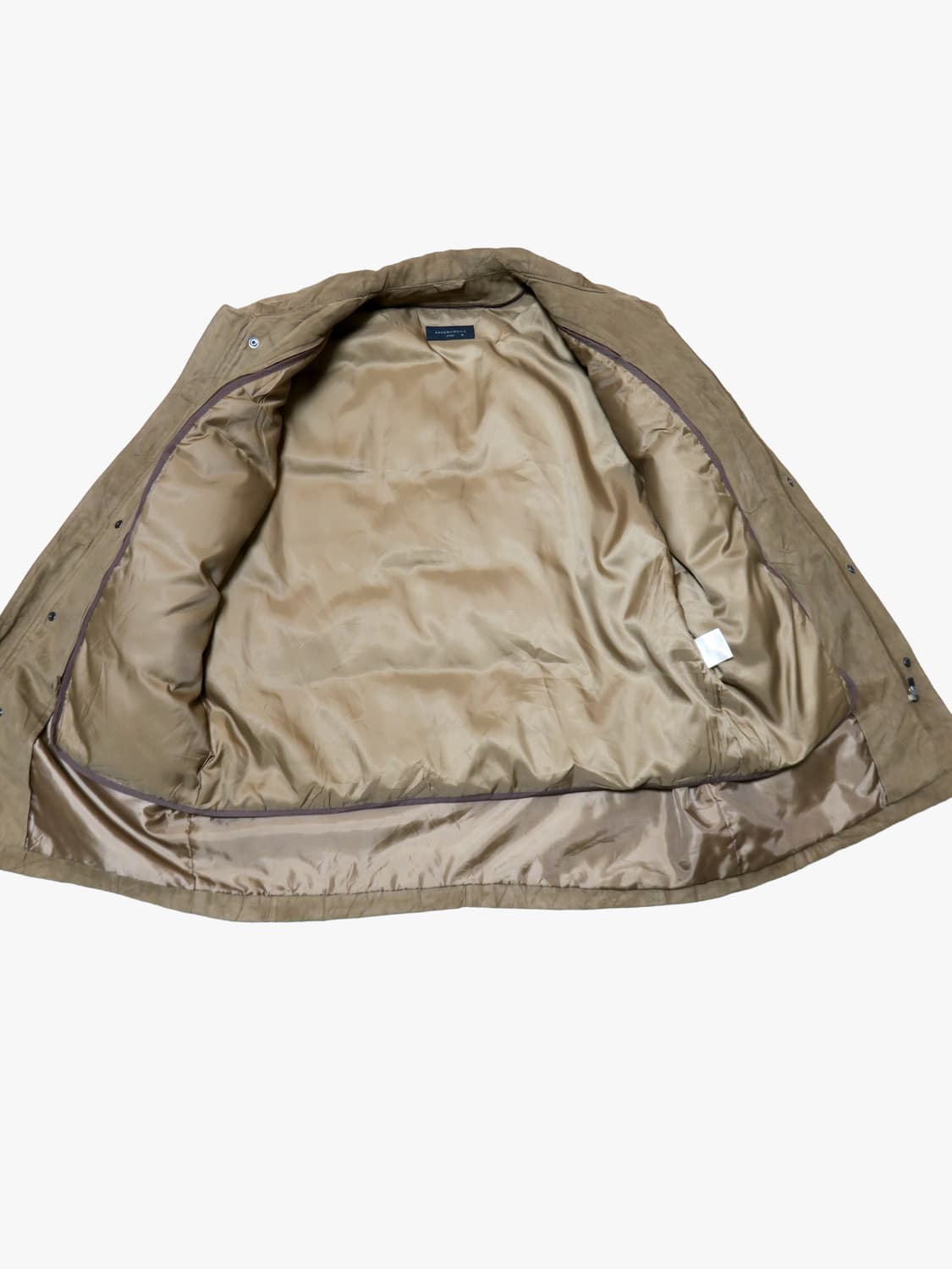 일본 브랜드 스웨이드 자켓 (안감 패딩) 상품이미지5