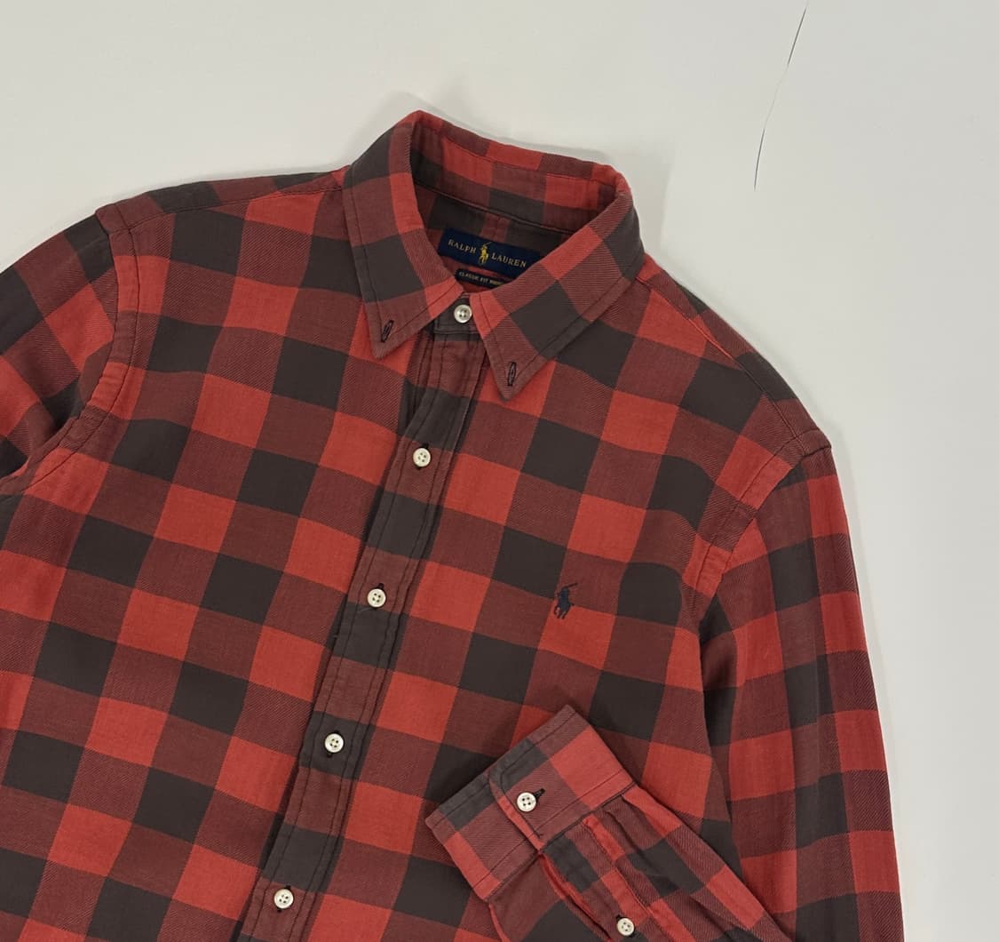 폴로 큐알신형 플란넬 셔츠 (m) 상품이미지2