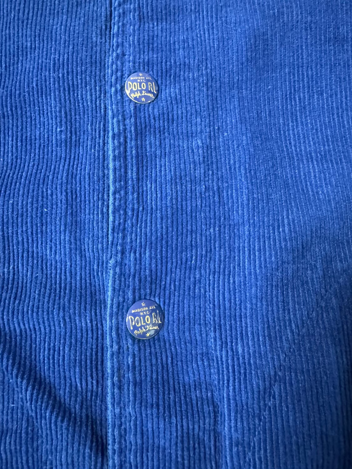 L 폴로 랄프로렌 코듀로이 바시티 블루종 자켓 상품이미지7