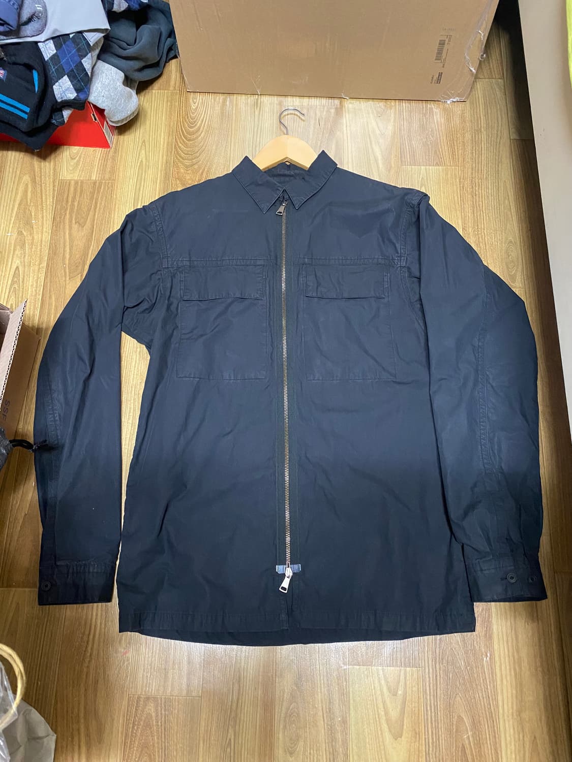 Helmutlang 헬무트랭 2way zip 셔츠자켓 상품이미지1