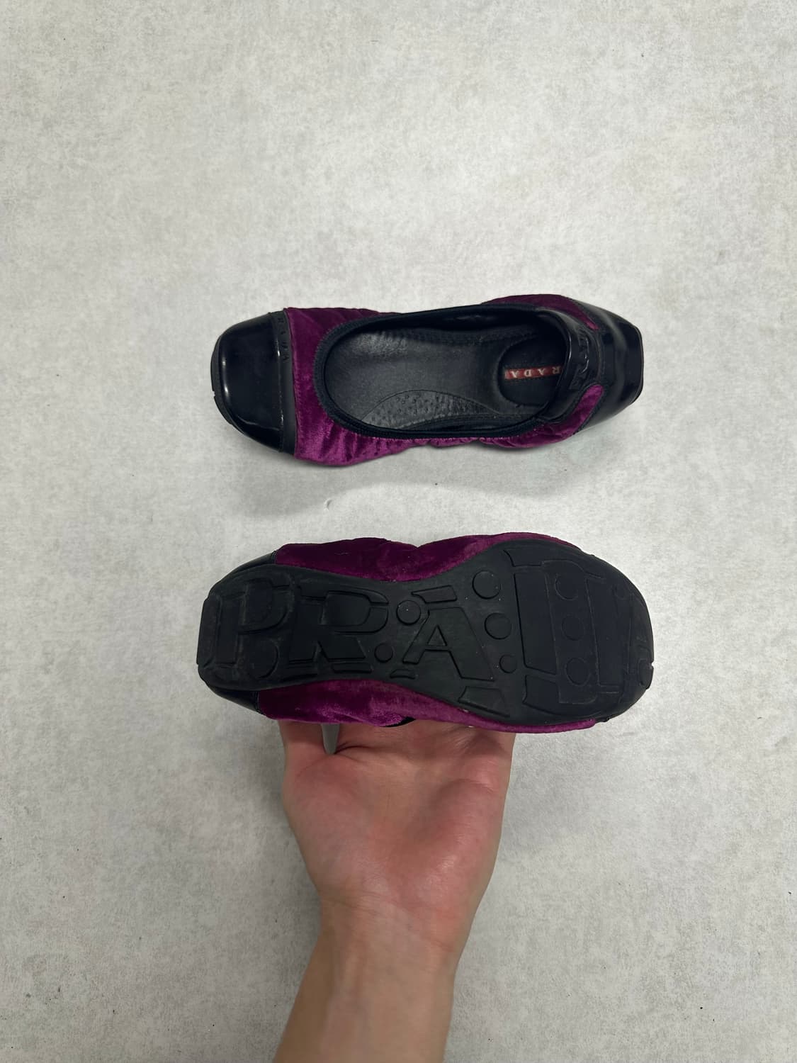 프라다 스포츠 발레 플랫슈즈 상품이미지6