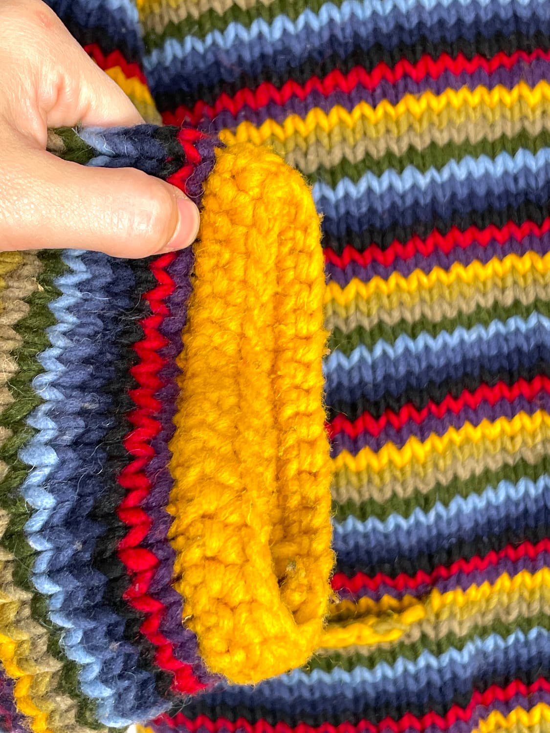 ARTESANIA 에스닉 핸드메이드 니트 가디건 상품이미지10