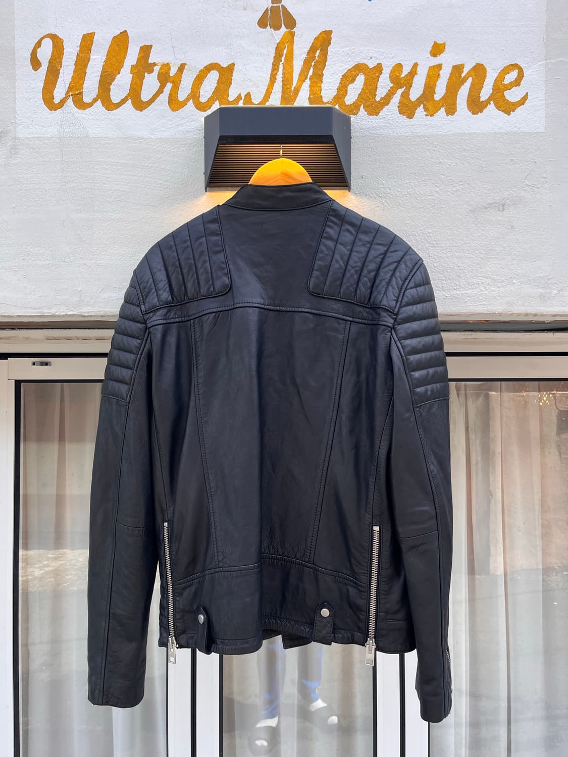 올세인츠 제스퍼 레더 바이커 자켓 상품이미지2