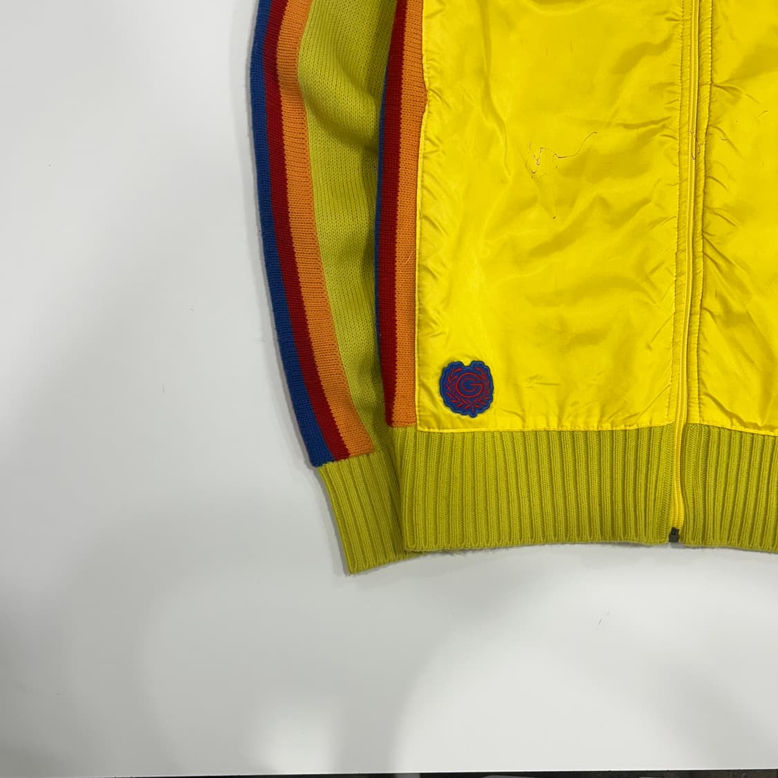 Adidas 아디다스 90‘s 니트 파이아버드 옐로우 져지 상품이미지4