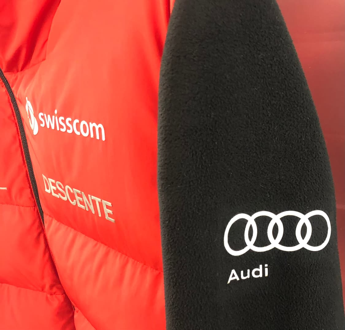 데상트 스위스 스키팀 패딩 105 상품이미지3