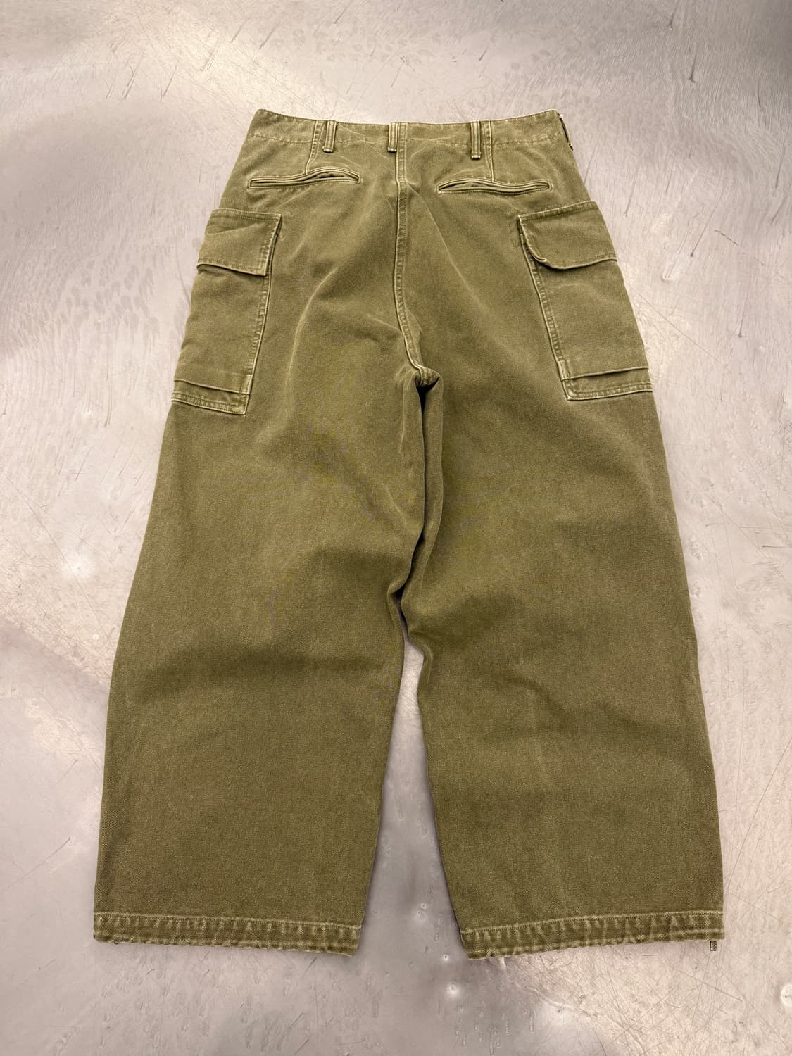 J.S.HOMESTEAD HEAVY CANVAS 홈스테드 캔버스와이드팬츠 상품이미지2