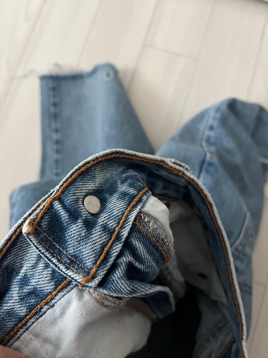 리바이스 오렌지탭 데님 쇼츠 상품이미지5