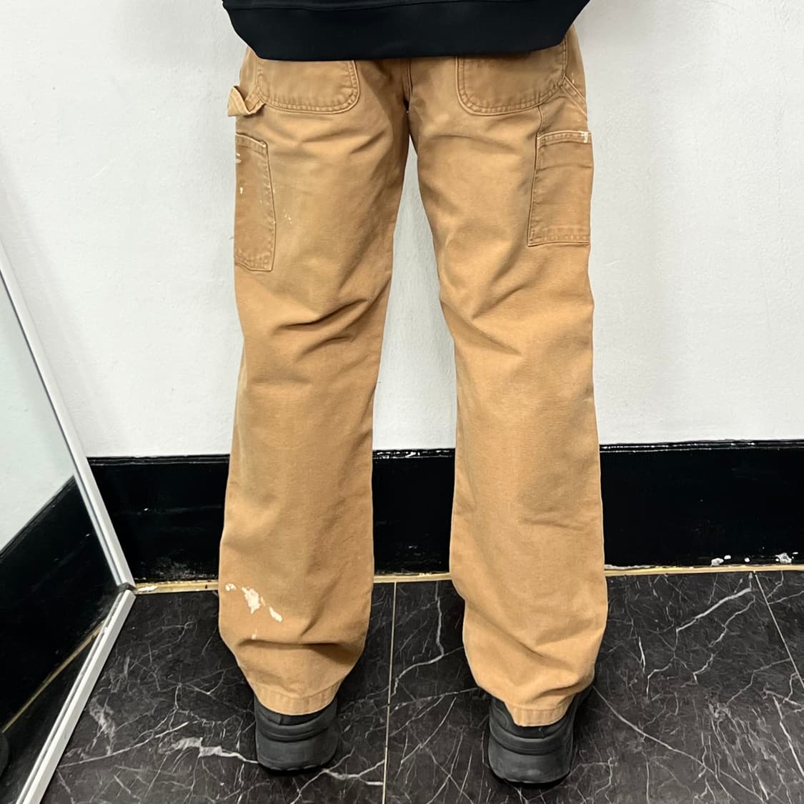 칼하트 B11 BRN 페인팅 카펜터 워크 팬츠 상품이미지3