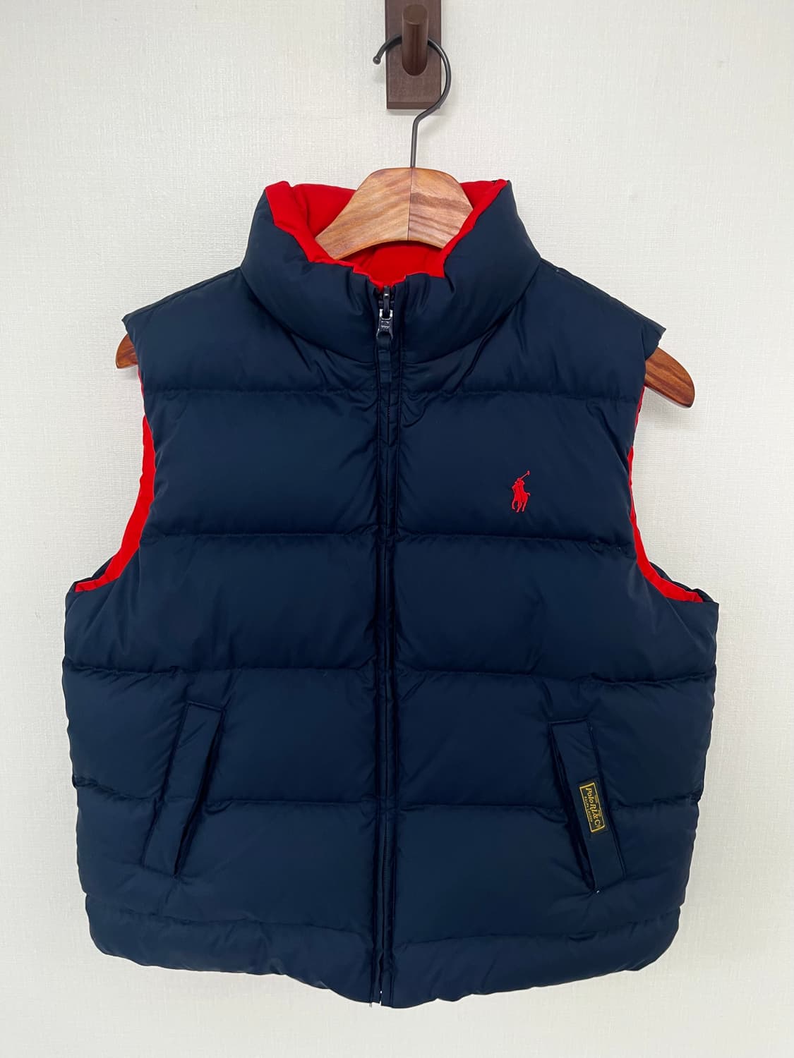 [L] 폴로 랄프로렌 양면 패딩 베스트 상품이미지1
