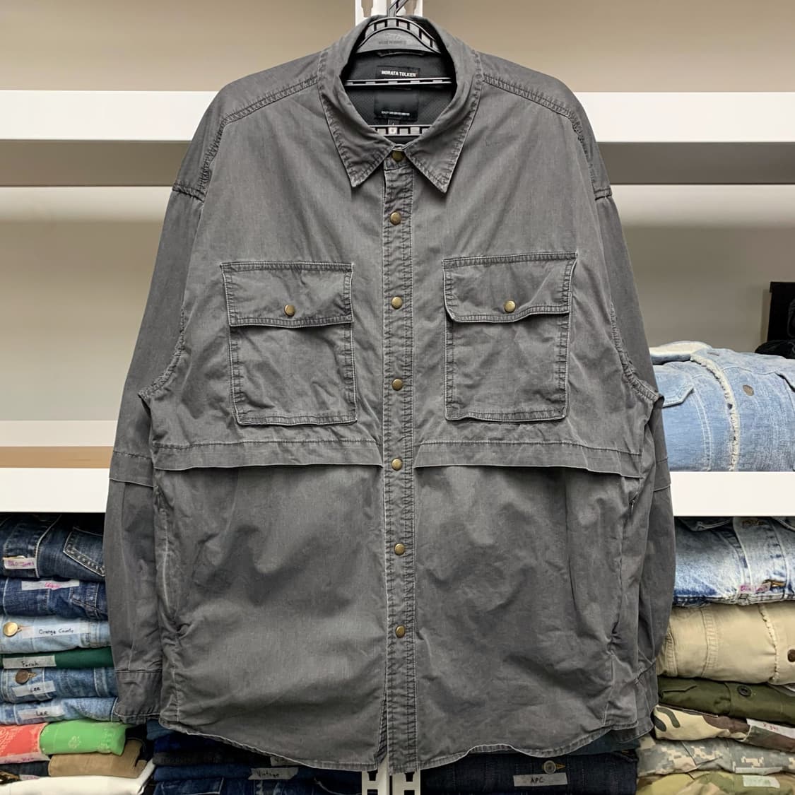 [L] MORATA TOLKIEN 멀티포켓 코튼셔츠 상품이미지2