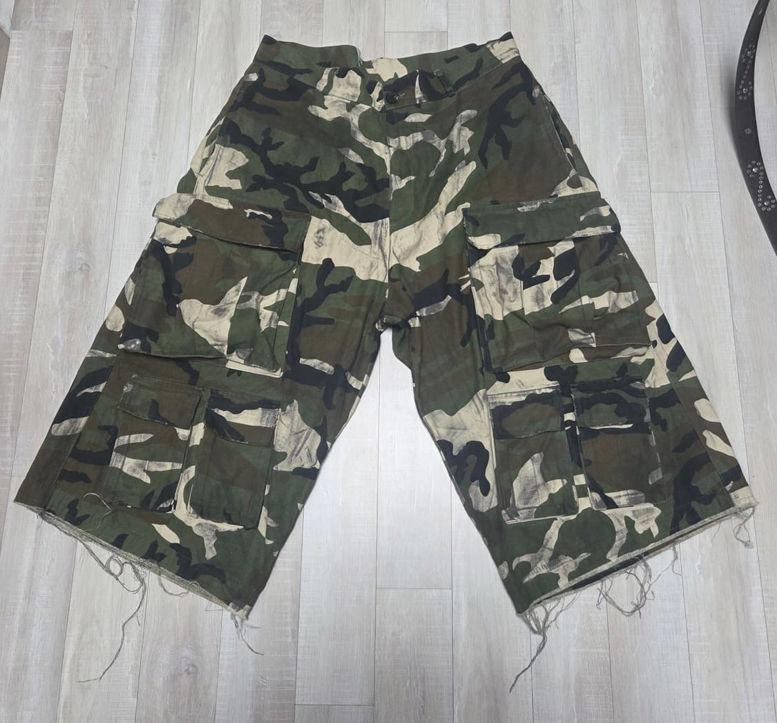 노쿨러스 신세계 익스클루시브 카모 카고 쇼츠 상품이미지2