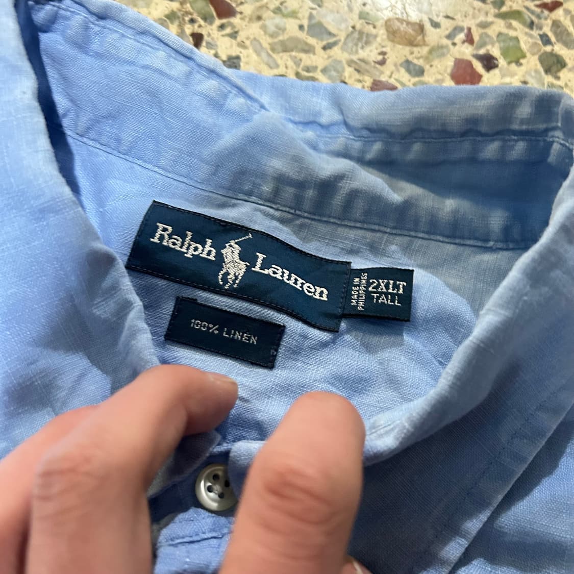 폴로(POLO RalphLauren) 옥스퍼드 반팔 셔츠 상품이미지5