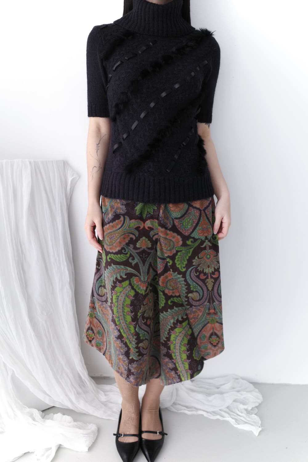 ethnic paisley skirt 상품이미지6