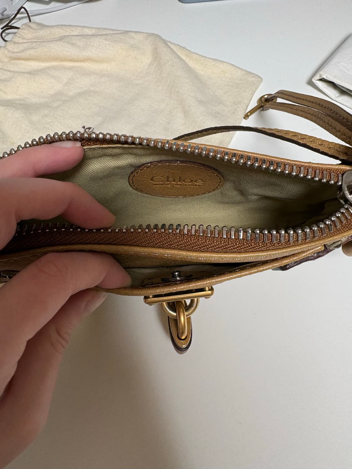 끌로에 패딩턴 미니백(더스트백 o) 상품이미지8