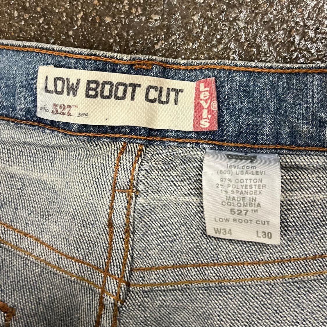 00s Levis527 로우 부츠컷 (34x30) 상품이미지6