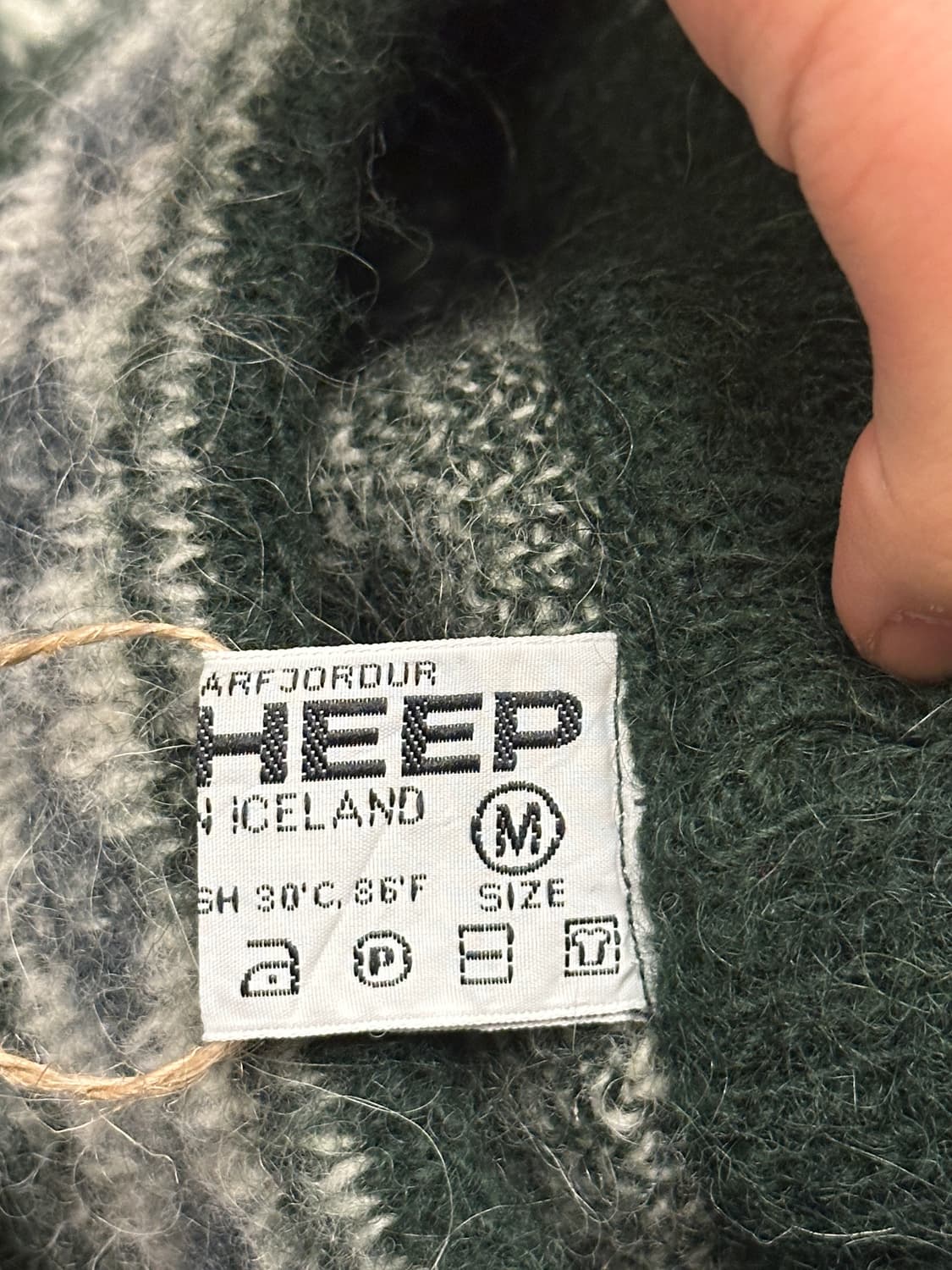 아일랜드 패턴 울니트 L 상품이미지3